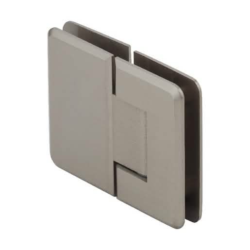 CRL Brushed Bronze Pinnacle 180 Series Glass-to-Glass Hinge for Shower Doors