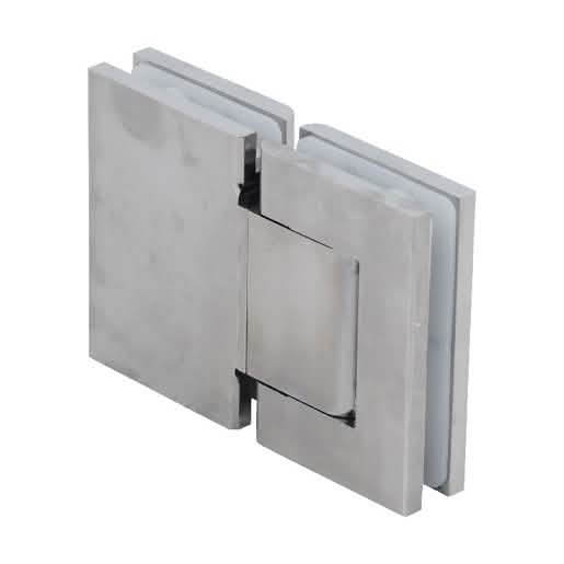 Satin Nickel Vernon Oil Dynamic 180° Glass-to-Glass Hinge - CRL Product Image 1