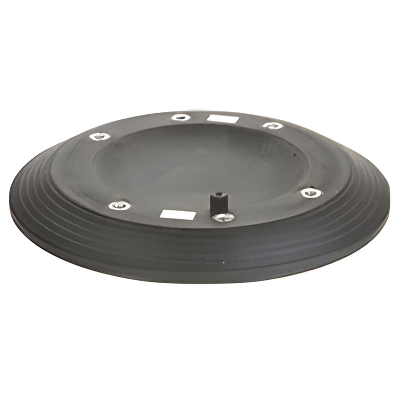 11" black rubber vacuum replacement pad for Wood's Powr-Grip lifting frame, SKU G3370