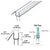 CRL Clear Co-Extruded Bottom Wipe with Drip Rail for 1/4" Glass