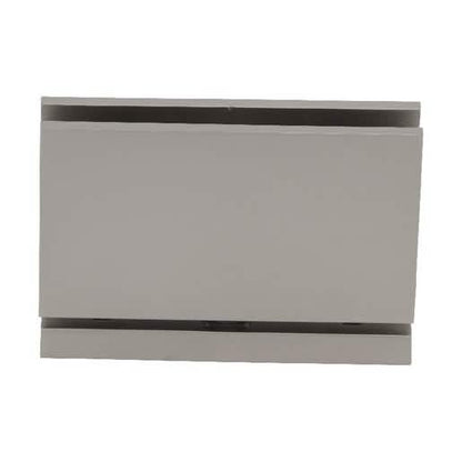 CRL Satin Nickel Senior Cardiff Series Hinge - Durable, stylish, easy install for glass do