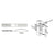 CRL Replacement Aluminum Radius Faceplate for DL2140 Deadlatch