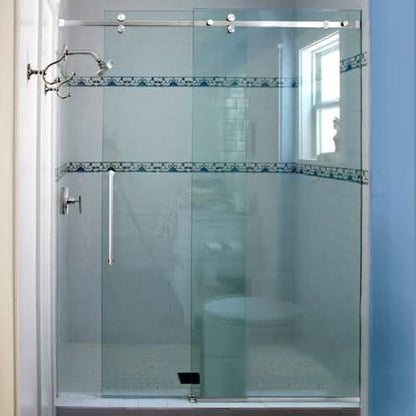 CRL Polished Stainless Steel Deluxe 180° Serenity Sliding System - Sleek & Modern Design