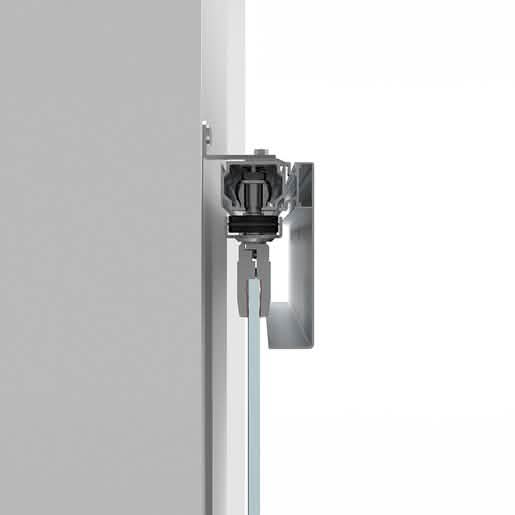 CRL50 Series Bi-Parting Wall Mount Kit: Durable, space-saving, and easy to install.