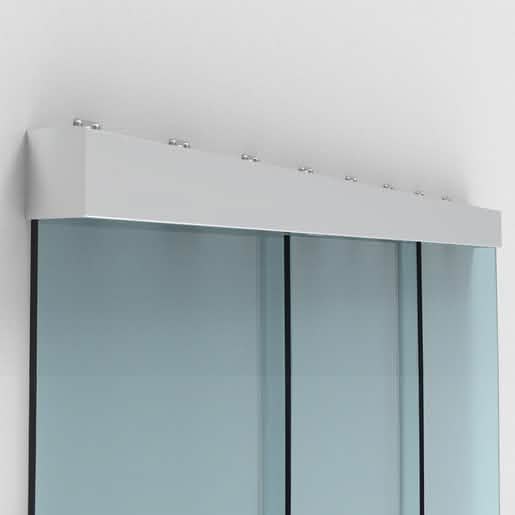 CRL50 Series Sliding Door Kit with Two Fixed Panels – Sleek Wall Mount Design