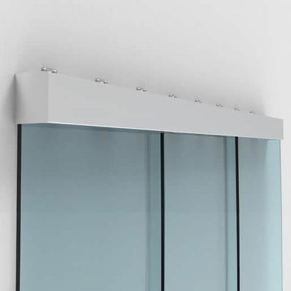 CRL50 Series Sliding Door Kit with Two Fixed Panels – Sleek Wall Mount Design