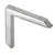 CRL Mill Finish Aluminum Frame Corner Bracket for Mirrors