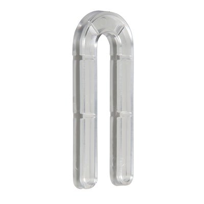 CRL Clear 1/4" x 3-1/2" Plastic Horseshoe Shims for Glazing