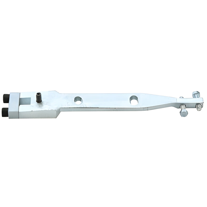 CRL Jackson K-type end-load top arm SKU 202085 - chrome end-load assembly for 5/8" top rails.