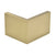 CRL Lugano Brushed Bronze Glass-to-Glass Bracket for Frameless Shower