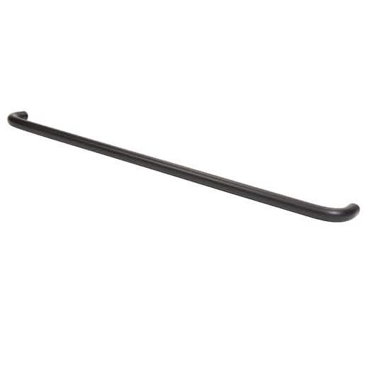 CRL 1\" Oil Rubbed Bronze Solid Pull Handle - 33\" for sleek, modern door design.