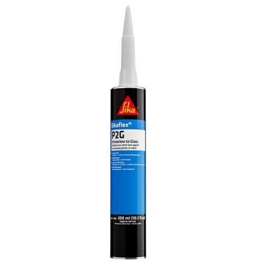 Close-up of SIKAFLEX P2G Primerless Windshield Adhesive tube for secure, easy installation