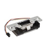 Adams Rite 7400 electric strike (SKU DH50811), clear anodized fail-secure unit with wiring harness