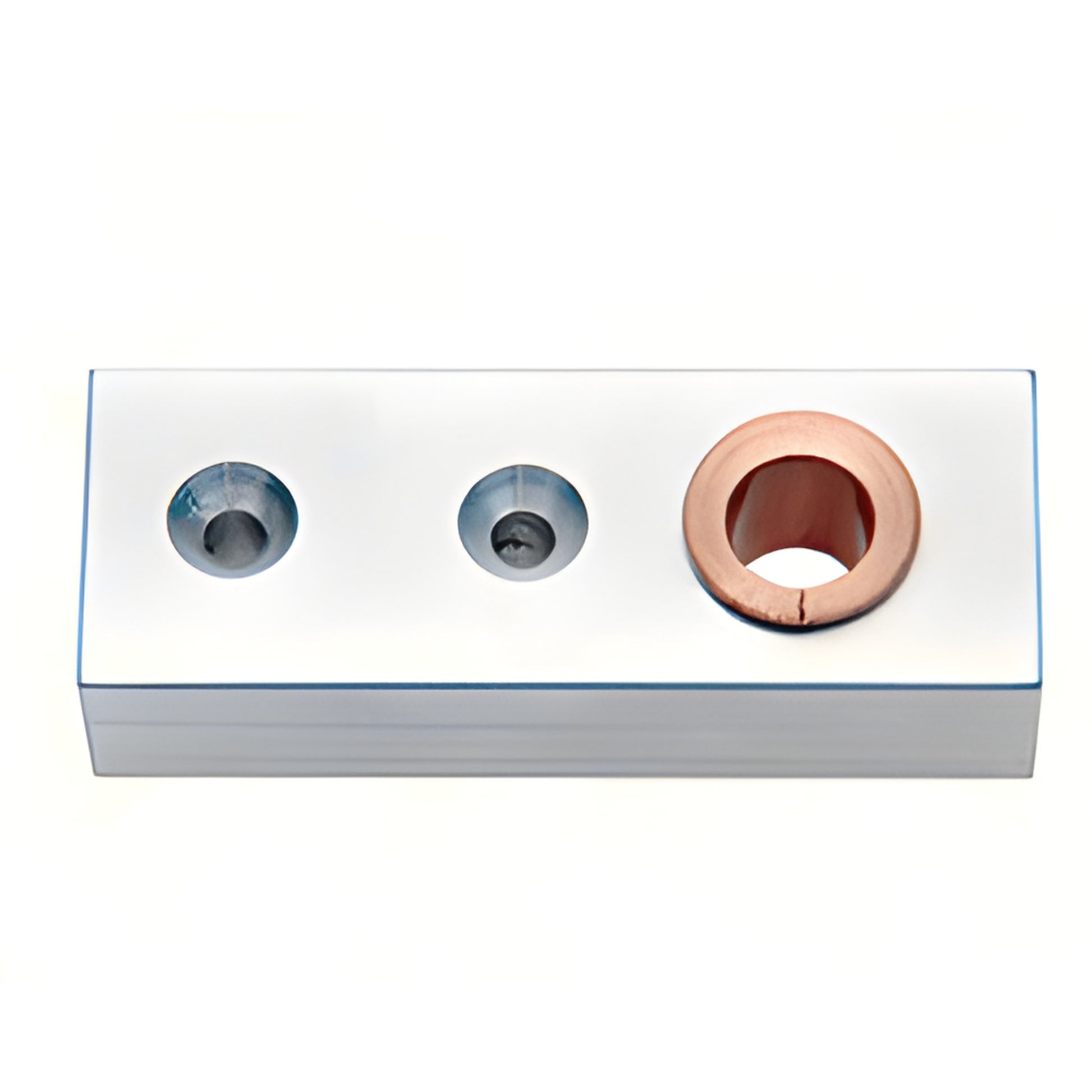 CRL9060TDF heavy-duty top door rail pivot arm with 19/32" (15 mm) pivot bushing for center-hung glass doors