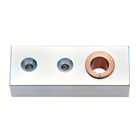 CRL9060TDF heavy-duty top door rail pivot arm with 19/32" (15 mm) pivot bushing for center-hung glass doors