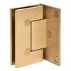 CRL Satin Brass Trento Offset Back Plate Hinge