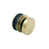 CRL Satin Brass Premium Brixen Series Two Door Bypass Sliding Shower Door System with Concealed Hardware