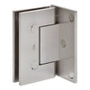 CRL Brushed Nickel Trento Offset Back Plate Hinge