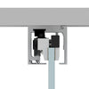 CRL 690 Series Satin Anodized Wall or Ceiling Mount Sliding Door Kit