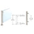 CRL PP56 18 in Brushed Stainless 1 in Round Partition End Post