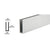 CRL 1/4-in Satin Anodized Aluminum U-Channel Trim