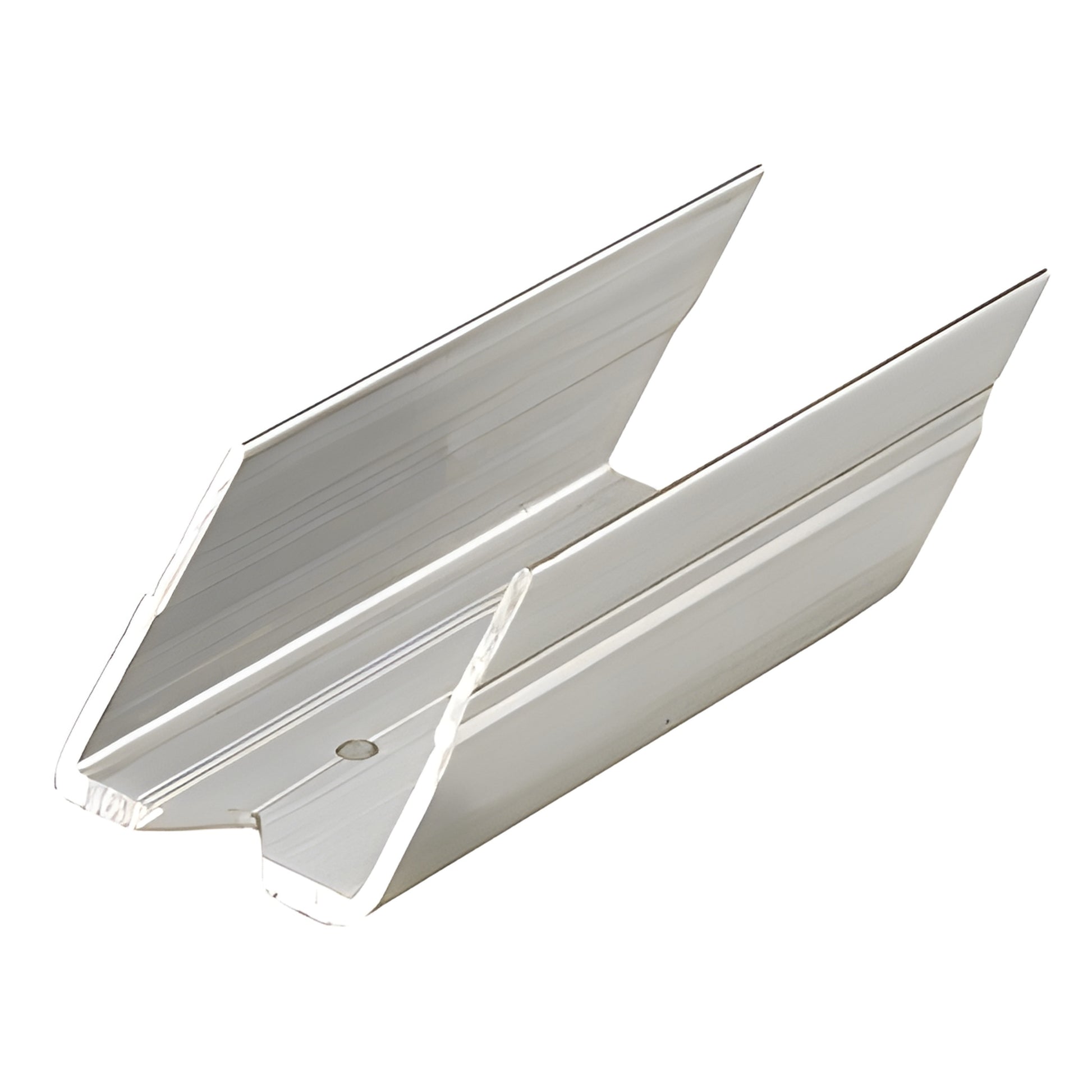AP926 mill-finish extruded aluminum corner hardware - V-profile piece for inside/outside corner framing.