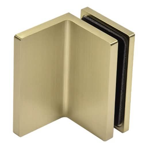 CRL Bellagio Wall Mount Bracket in Brushed Bronze - Sleek, Durable, Modern Design