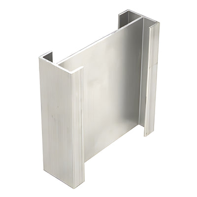 CRL-U.S. Aluminum Splice Sleeve for Structural Silicone and Captured Vertical TW410 Mullions - 12/Pk
