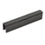 CRL Matte Black 11-Gauge Cap Rail for 1/2" & 5/8" Glass Panels