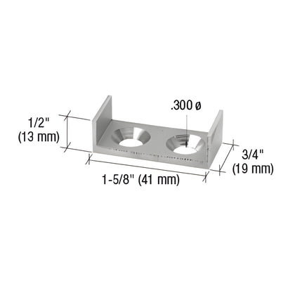 CRL Sliding Door Floor Guide Replacement for OTS/SPS
