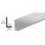 CRL Brite Anodized Aluminum 3/8" L-Bar Trim for Glass