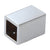 CRL Chrome Wall-Mount Bracket for Square Bar Handrail