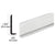 CRL Brite Anodized Aluminum 1/4 in L-Bar Trim