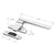 CRL Right-Hand Aluminum Casement Replacement Locking Handle 1-1/2"