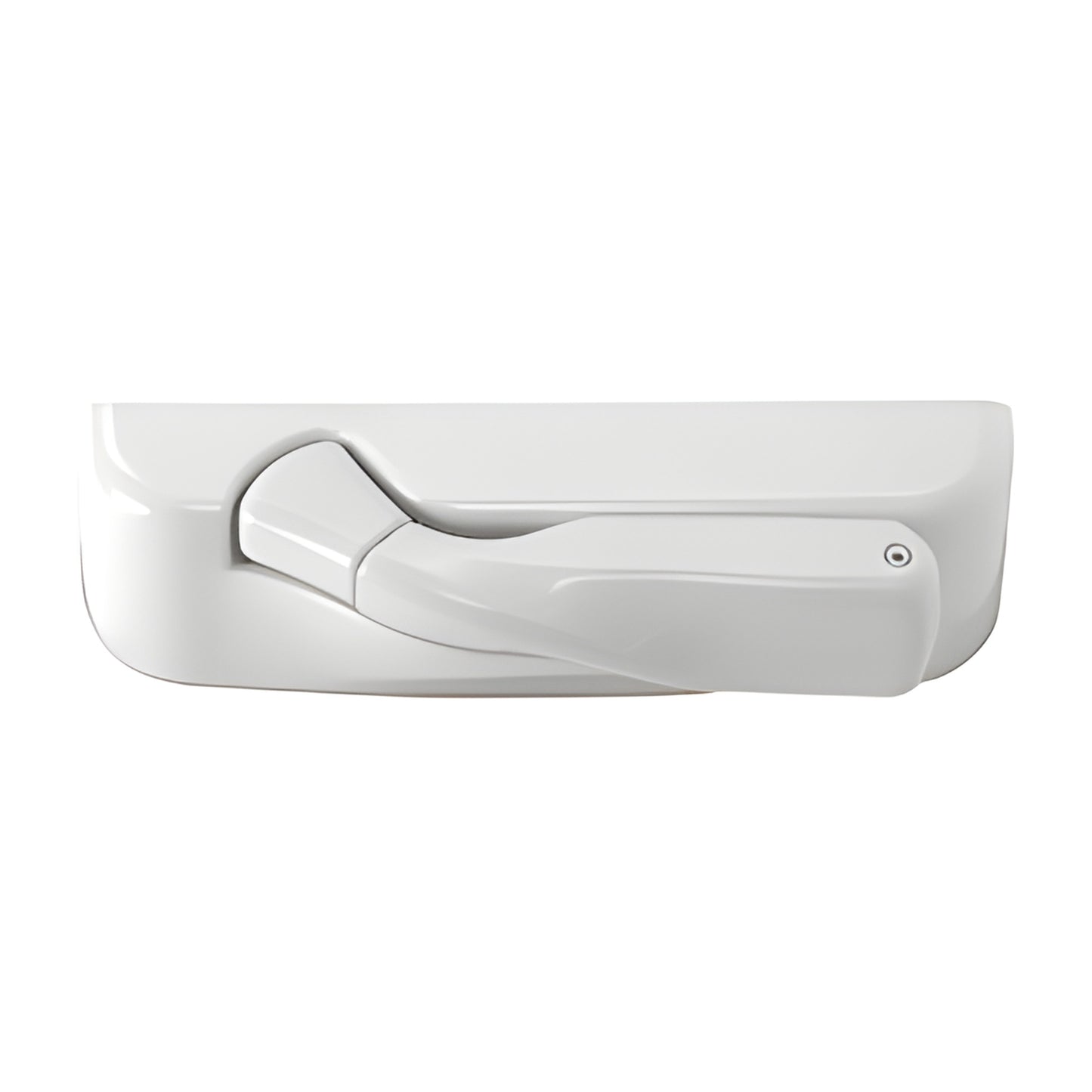 White right-hand folding window handle and cover set (CRL Truth Encore replacement), SKU EP27034