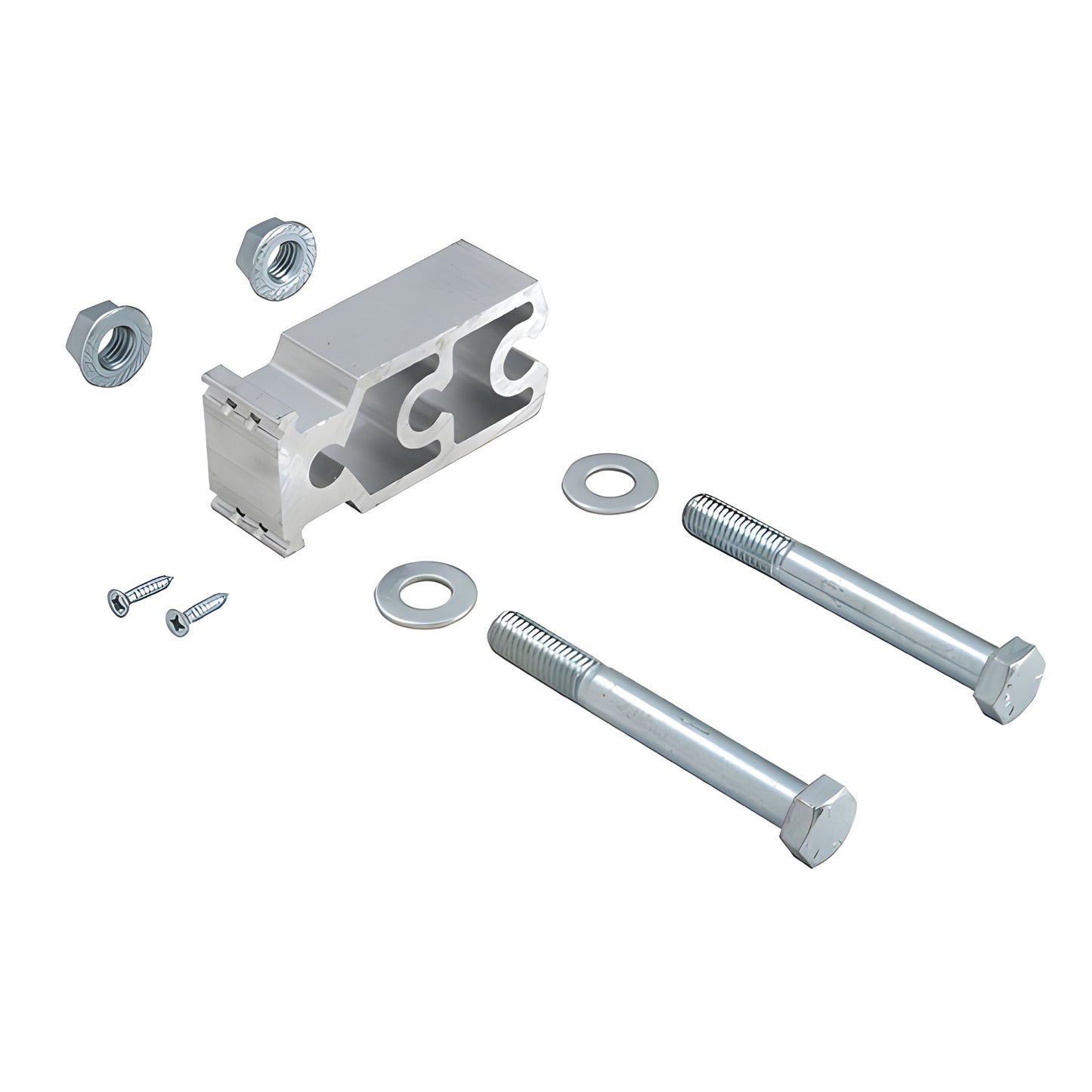 AP464 mill-finish aluminum connector kit with bracket, bolts, nuts and washers for BW3250 curtain wall