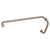 CRL Brushed Nickel 8" Pull & 22" Towel Bar Set - BM Series