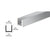 CRL 1/4" Brite Anodized Aluminum U-Channel Trim
