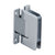 CRL Pinnacle 037 Polished Chrome Glass Door Wall-Mount Hinge