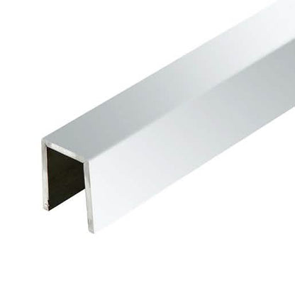 CRL Polished Stainless Crisp Corner 11 Gauge Cap Railing - Sleek, Durable, Modern Design