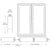 CRL-U.S. Aluminum White Kynar 550 Center-Stile Custom Entrance Doors