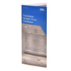 CRL FF5CSD 5-fold flyer: frameless shower door hardware, blue header and glass shower photo.