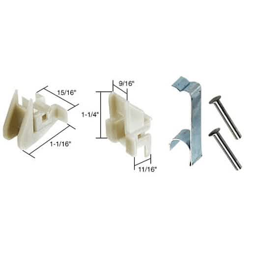 CRL Window Channel Balance Repair Kit - Carded: Durable, easy-install replacement solution