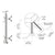 CRL P6 42" Brushed Stainless 135° Spider Glass Railing Kit
