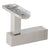 CRL Shore Series Brushed Stainless Steel Post-Mount Handrail Bracket