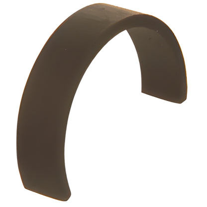 AWB716 coiled brown rubber anti-walk block for storefront glazing pockets, 3-7/16 in long