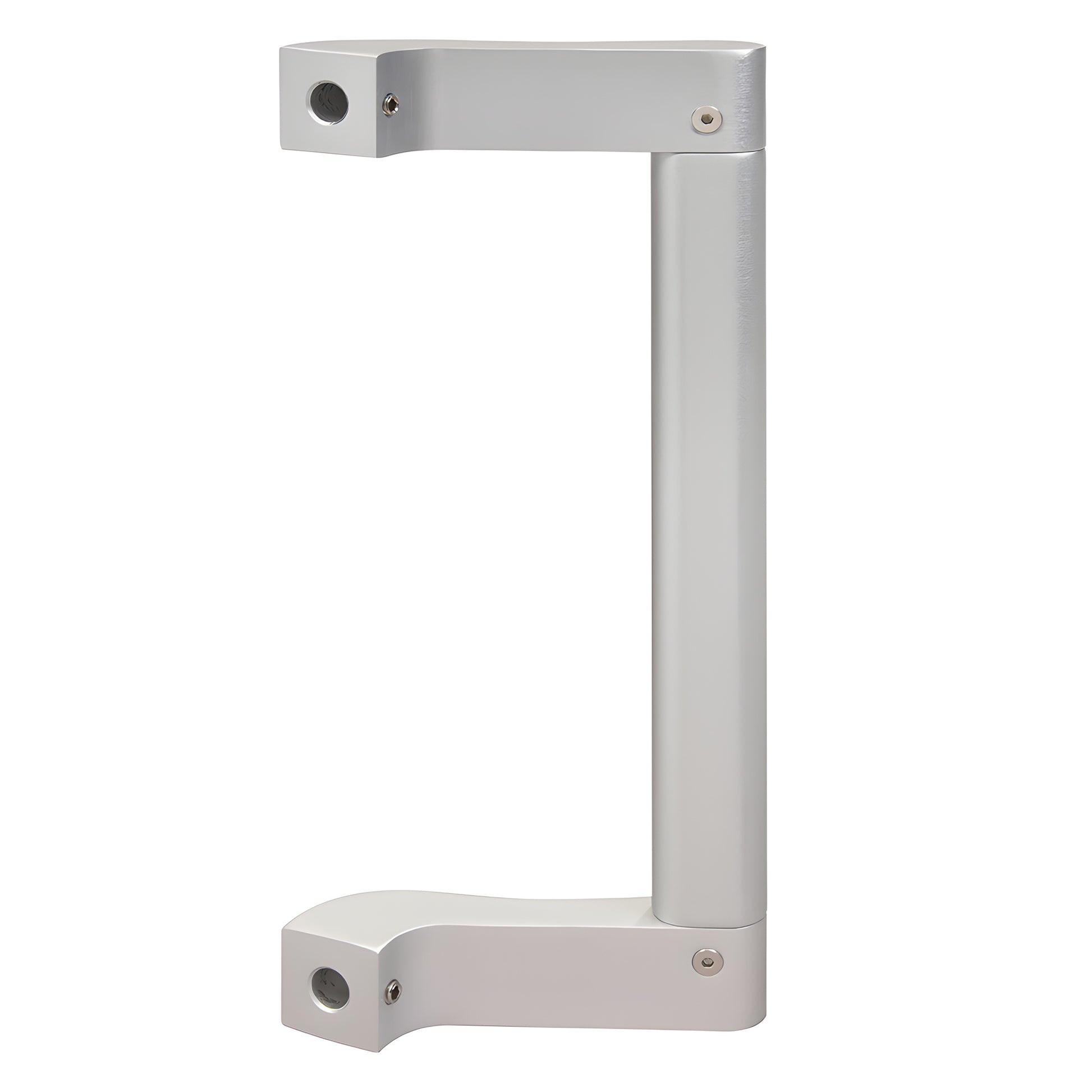 Satin anodized extruded aluminum pull handle, 10 in. center-to-center, single-sided, SKU DL915A