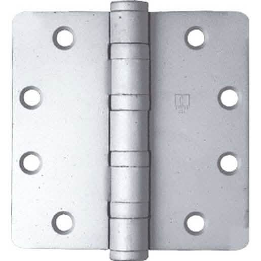 CRL Satin Chrome Heavy Weight 1/4" Radius Ball Bearing Template Butt Hinge - Durable