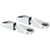 CRL VP1 Polished Stainless Steel Glass Mounting Post