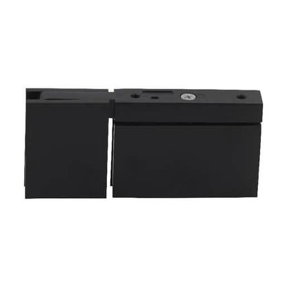 Oil Rubbed Bronze Cardiff Pivot Hinge with U-Clamp for Glass Doors - Sleek and Durable